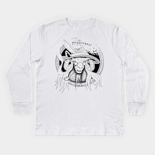 Philosopher Goat Kids Long Sleeve T-Shirt